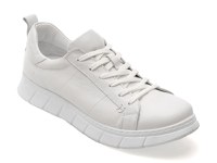 Pantofi sport FLAVIA PASSINI albi, 22104, din piele naturala - 1