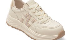 Pantofi sport FLAVIA PASSINI albi, 2830, din piele naturala