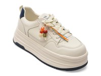 Pantofi sport FLAVIA PASSINI albi, 2869, din piele naturala - 1