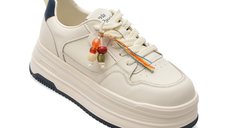 Pantofi sport FLAVIA PASSINI albi, 2869, din piele naturala