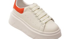 Pantofi sport FLAVIA PASSINI albi, 3F612, din piele naturala