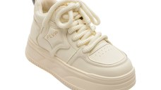 Pantofi sport FLAVIA PASSINI albi, 7089, din piele naturala