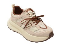 Pantofi sport FLAVIA PASSINI albi, 727, din material textil si piele naturala - 1