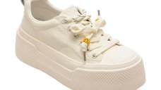 Pantofi sport FLAVIA PASSINI albi, 8539, din piele naturala