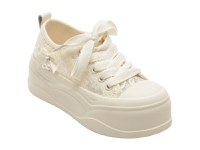 Pantofi sport FLAVIA PASSINI albi, 899, din material textil - 1