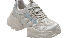 Pantofi sport FLAVIA PASSINI argintii, 2056, din material textil