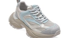 Pantofi sport FLAVIA PASSINI argintii, T9178, din piele ecologica