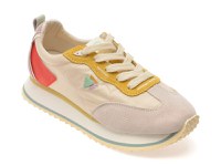 Pantofi sport FLAVIA PASSINI bej, 23061, din material textil - 1
