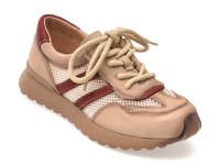 Pantofi sport FLAVIA PASSINI bej, WM05, din material textil si piele naturala - 1