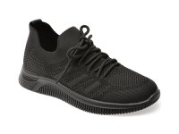 Pantofi sport FLAVIA PASSINI negri, 1005, din material textil - 1