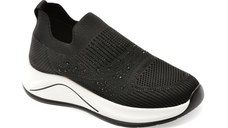 Pantofi sport FLAVIA PASSINI negri, 1007, din material textil
