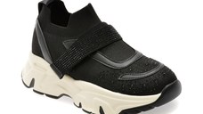 Pantofi sport FLAVIA PASSINI negri, 2573, din material textil