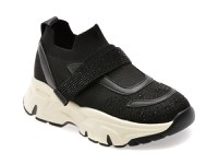 Pantofi sport FLAVIA PASSINI negri, 2573, din material textil - 1