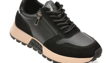 Pantofi sport FLAVIA PASSINI negri, 81850, din piele naturala