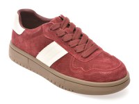 Pantofi sport FLAVIA PASSINI rosii, 1066, din nabuc - 1