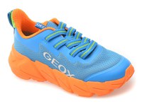 Pantofi sport GEOX albastri, J46N1A, din material textil - 1