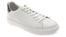 Pantofi sport GEOX albi, U45GPA, din piele naturala