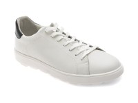Pantofi sport GEOX albi, U45GPA, din piele naturala - 1