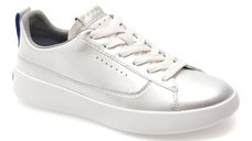 Pantofi sport GEOX argintii, D658KD, din piele naturala