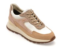 Pantofi sport GEOX bej, D563LB, din piele naturala - 1