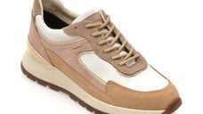 Pantofi sport GEOX bej, D563LB, din piele naturala
