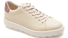 Pantofi sport GEOX bej, D65PJC, din piele naturala