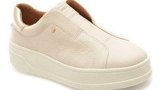 Pantofi sport GEOX bej, D65WVE, din piele naturala