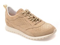 Pantofi sport GEOX bej, D65YPA, din piele intoarsa - 1