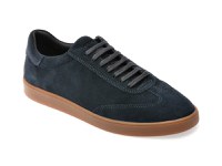 Pantofi sport GEOX bleumarin, U45CHC, din piele intoarsa - 1
