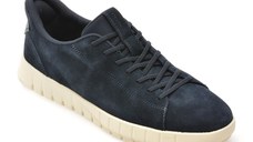 Pantofi sport GEOX bleumarin, U56MAA, din piele intoarsa