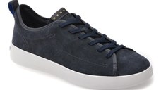 Pantofi sport GEOX bleumarin, U655KA, din piele intoarsa