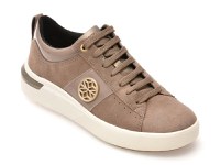 Pantofi sport GEOX gri, D55QFA, din piele intoarsa - 1