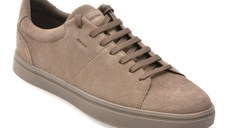 Pantofi sport GEOX gri, U55LDA, din piele intoarsa
