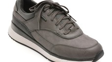 Pantofi sport GEOX gri, U56M6A, din piele ecologica