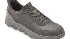 Pantofi sport GEOX gri, U56MPA, din piele naturala
