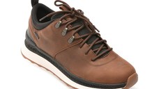 Pantofi sport GEOX maro, U56HMA, din piele naturala