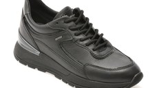 Pantofi sport GEOX negri, D563LB, din piele naturala