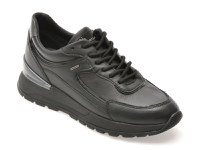 Pantofi sport GEOX negri, D563LB, din piele naturala - 1
