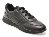 Pantofi sport GEOX negri, U45BXE, din piele naturala - 1