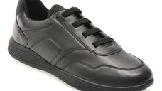 Pantofi sport GEOX negri, U45BXE, din piele naturala