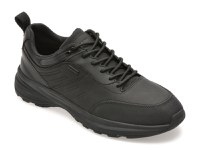 Pantofi sport GEOX negri, U56M2A, din piele ecologica - 1