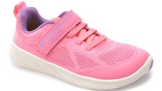 Pantofi sport GEOX roz, J65PCA, din material textil