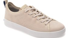 Pantofi sport GEOX U655KA bej din piele intoarsa pentru barbati