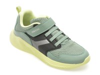 Pantofi sport GEOX verzi, J55GBA, din material textil - 1