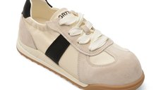 Pantofi sport GRYXX alb-negru, 2679, din material textil