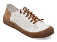 Pantofi sport GRYXX albi, 13011, din piele naturala - 1