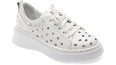 Pantofi sport GRYXX albi, 5091505, din piele naturala