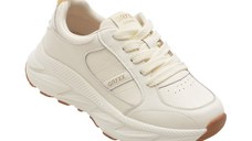 Pantofi sport GRYXX albi, 5622, din piele naturala