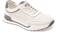 Pantofi sport GRYXX albi, 63102, din piele naturala
