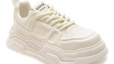 Pantofi sport GRYXX albi, 69083, din piele naturala